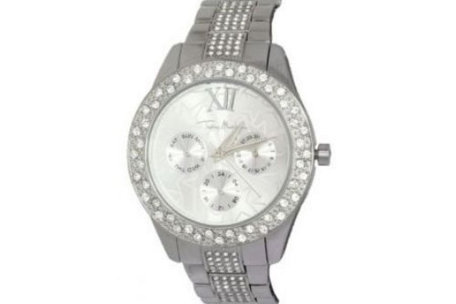 Thierry Mugler - Stainless Steel Band Silver Dial Watch - 4722716